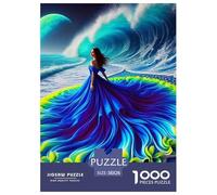 Robe de beauté 1000 Pièces Robe Art Puzzle Adulte Un Puzzle Difficile Jeu De Puzzle pour Toute La Famille Enfants Décoration De La Maison 38x26cm/1000pcs