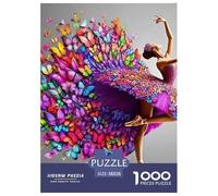 Robe de beauté 1000 Pièces Robe Art Puzzles pour Adultes Un Puzzle Difficile Jeu De Puzzle pour Toute La Famille Enfants Cadeaux pour Femmes Cadeaux pour Hommes 38x26cm/1000pcs