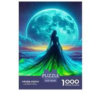 Robe de beauté 1000 Pièces Robe Art Puzzles pour Adultes Un Puzzle Difficile Jeu De Puzzle pour Toute La Famille Enfants Activité Familiale Parfaite Décoration De La Maison 70x50cm/1000pcs