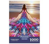 Robe de beauté Puzzle Adulte De Qualité Supérieure Superbe Robe Difficile Et Plaisir De Montage De Décoration Familiale Jeux De Puzzle pour Toute La Famille 70x50cm/1000pcs
