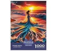 Robe de beauté Puzzles De 1000 Pieces pour Toute La Famille Classiques pour Jeux Et Activités Familiales Stimulantes, Art Adultes Enfants 70x50cm/1000pcs