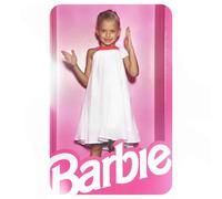 Robe de cérémonie ample à col alizee blanc orange 2/3A