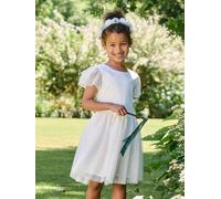 Robe de cérémonie fille blanc 9A