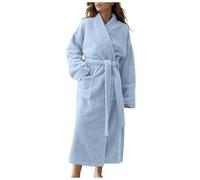 Robe De Chambre en Soie pour Femme Grossesse Pyjashort Abeille Très Épaisse Boutonné Plage Panda Ete Maman Pyjamafemme Chaudes Douce Marine Epaisse 3XL Cochon Américain Rabat