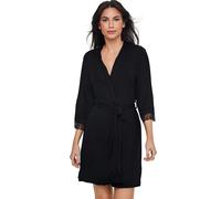 Robe de chambre femme Selmark P313 Manuela Noir S