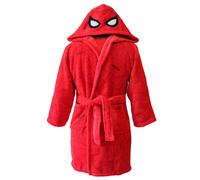 Robe De Chambre Imprimée À Capuche, Spiderman Home Mask Rouge 2/4A