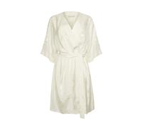 Robe de chambre manches 3/4 femme Lisca Miracle Mariage Blanc 40