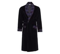 Robe de chambre pour hommes Revise Vasco RE-104 Velours - Bleu foncé 1034 -XL