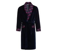 Robe de chambre pour hommes Revise Vasco RE-104 Velours - Bleu foncé 1055-3XL