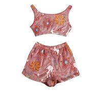 Robe De Chambre Toucher Peluche Femme Chaud Coton Court Très Intérieur Boutonné Doudou Ancienne Modal Mamie Dormir Vache Koala Elegante Trappe Onesie Détente Automne Chambres