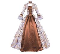 Robe de cocktail d'Halloween pour femme, grande taille, style gothique, robe midi croset, manches longues, robe de fête trapèze