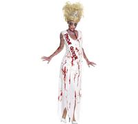 Robe De Costume D'Adulte De Reine Du Bal De Promo D'Horreur De Lycée