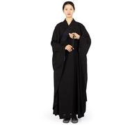 Robe de costume de moine bouddhiste, Robe de moine Shaolin for homme, grise, taille 37(Black,38)