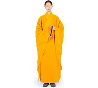 Robe de costume de moine bouddhiste, Robe de moine Shaolin for homme, grise, taille 37(Yellow,38)
