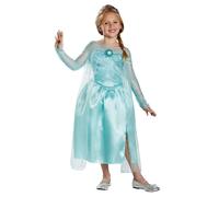 Robe De Costume Enfant Reine Des Neiges Elsa Disney Classique