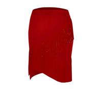 Robe de danse latine pour femmes adulte jupe à franges swing pour pratique de Cha Cha et cours de danse sportive élégante et confortable pour mouvements fluides et performances sur la piste (RD1, XXL)