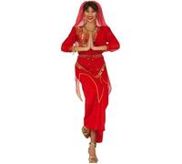 Robe de danseuse rouge FIESTAS GUIRCA - Costume indienne Bollywood pour femme 42