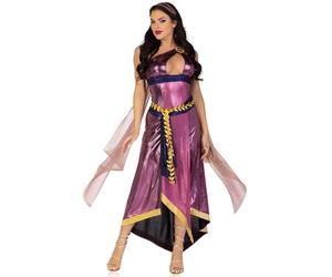 Robe de déesse améthyste femme Leg Avenue Multicolore L