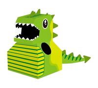 Robe de dinosaure en carton à assembler, jouet, costume de dinosaure portable - Kit d'assemblage en carton pour costume de ,Jouet d'assemblage polyvalent pour jeu de rôle, performance à la ma