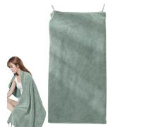 Robe De Douche Pour Femme - Serviette De Bain Portable, Robe De Spa | Réglable En Polaire Corail Douce Et Absorbante | Jupe De Plage À Séchage Rapide Pour Sauna, Serviette De Bain Confortable | P