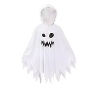 Robe de fantôme effrayante - Costume de minuit - Robe d'Halloween effrayante - Entretien facile - Longue durée - Fille pour Halloween, Noël, Nouvel An, Pâques, réjouissez-vous