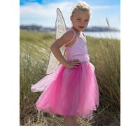 Robe de fée noa 5-7 ans avec ailes - déguisement