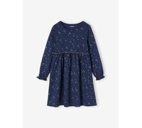 VERTBAUDET Robe de fête Fille Motifs étoiles irisés Marine 4A