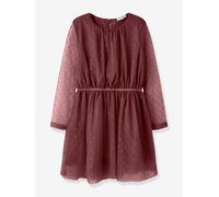 Robe de fête pour fille NKFVABOS NAME IT, tulle plumetis bois de rose 12A