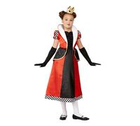Robe De Fête Pour Fille Reine De Cœurs Alice Au Pays Des Merveilles