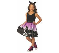 Robe De Fille Avec Des Citrouilles Et Des Chauves-Souris Pour Halloween 701070