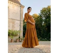 Robe De Grossesse Et D'allaitement Claudette Camel XL