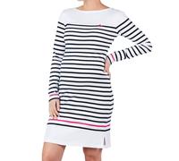 Robe de grossesse marinière quimper blanc/marine XL