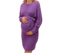 Robe de Grossesse Violette Femme Mamalicious Vala L
