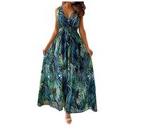 Robe de Mariage Femme Banquet Longue Robe de mariée Florale Sangle Mode Femmes Imprimer Nouvelle Robe d'été Licou pour Femmes