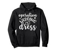 Robe de mariée assortie pour enterrement de vie de jeune fille Sweat à Capuche