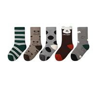 Robe de mariée complète simple imprimé animal chaussettes chaudes et confortables pour l'automne et l'hiver, AG., S