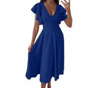 Robe De MariéE Satin Princesse Robe Tailleur Femme Robe pour Gala éTudiant Robe SoiréE Bleu Roi Et Doré Longue Jupe Robe Longue Droite Robe Debardeur Mi Longue Robe Cocktail Petite Taille Jupe