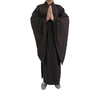 Robe de moine bouddhiste Shaolin, Robe de méditation Haiqing, costume Kung fu, Costumes pour hommes, Robe de moine bouddhiste d'été