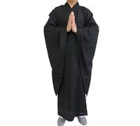 Robe de moine bouddhiste Shaolin, Robe de méditation Haiqing, costume Kung fu, Costumes pour hommes, Robe de moine bouddhiste d'été