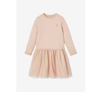 VERTBAUDET Robe de Noël Fille bi-matière Noel Rose poudré 12A