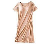 Robe de nuit pour femme - Dos nu - Lingerie confortable - Lingerie sexy - Nuisette érotique - Vêtement de nuit sexy - Bretelles spaghetti - Nuisette - Chemise de nuit pour le sexe d'été, kaki, M