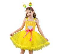 Robe De Pâques Petite Robe Enfant Mode Mignonne Pour Filles De 2 À 12 Ans