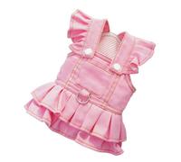 Robe de petit chien - Vêtement respirant pour chien | Robe de cowboy élégante pour chaton, chiot, tenue décorative pour promener les chats