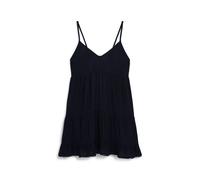 Robe de plage caraco courte femme Superdry Bleu L