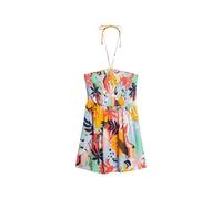 Superdry Beach Sleeveless Short Dress Multicolore S Femme