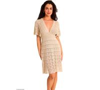 Robe de plage dÃ©colletÃ© femme Selmark Complementos Beige XL