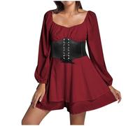 Robe de Plage Femme Ete Chic Et Elegant Pas Cher Midi Mode Mi Longue Robe Ete Décontracté Midi Robes San Manche Lâche Impression de Soirée Dress Rétro Genou Jupe Tendance des Robes pour Femme