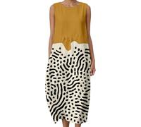 Robe De Plage Mi Longue Mariage Grande Habillée Maternité Fleur Rockabilly Chemisier Traditionnelle du One Musulmane Saint 46 Evasée Fluides Doree Duchesse Jungle Pere