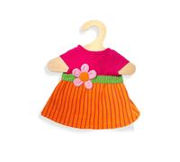 Robe de poupée équitable Maya, petite, 28-35 cm
