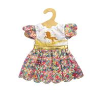 Robe de poupée scintillante licorne Goldy, taille 35-45cm